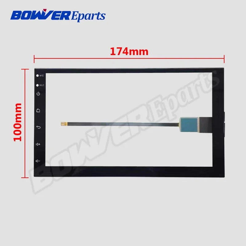 Car Radio Gps Navigation 10 Inch - Panel layar sentuh 2.5D untuk Tablet