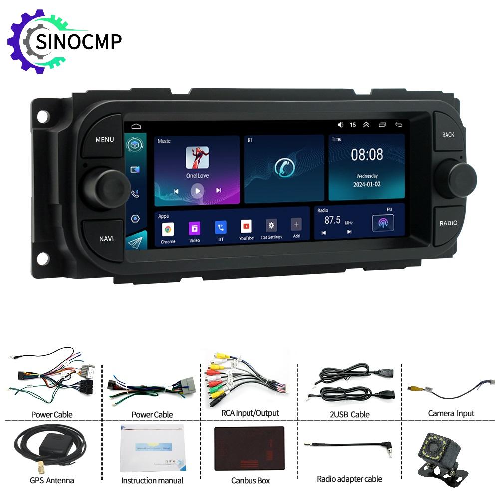 Car Multimedia Player Carplay Android Auto - Radio Stereo Mobil Android 12 Untuk
