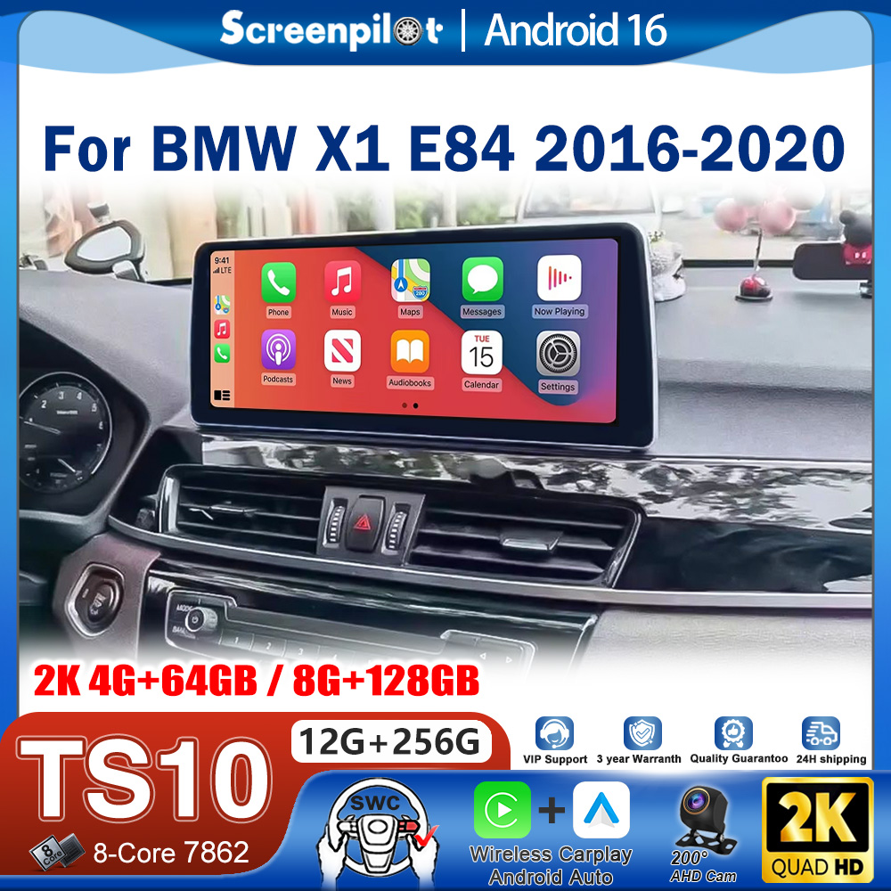 Android Auto Head Unit 12.3 Inch - Radio Mobil Android 16 dengan Layar