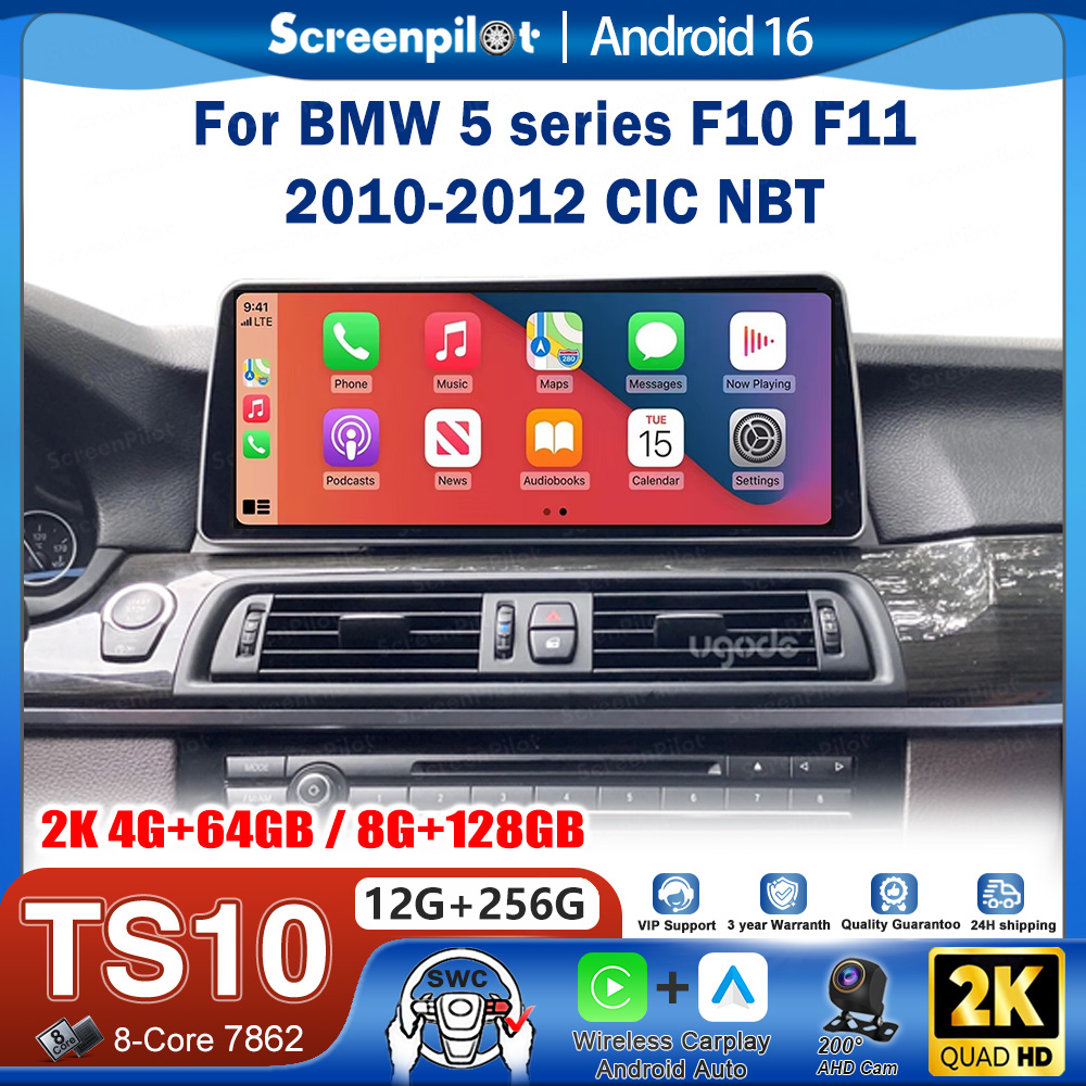 Android Auto Head Unit 12.3 Inch - Radio mobil Android 16 dengan layar
