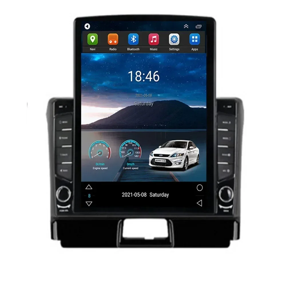 Tesla Style Screen Car Radio - Radio Mobil Android 13 2Din Gaya