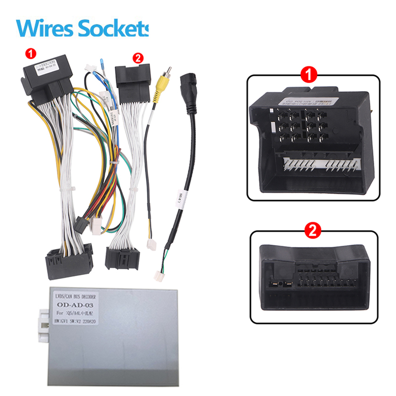 Car Stereo Canbus Decoder - Dekoder Kotak Canbus Radio Mobil Android