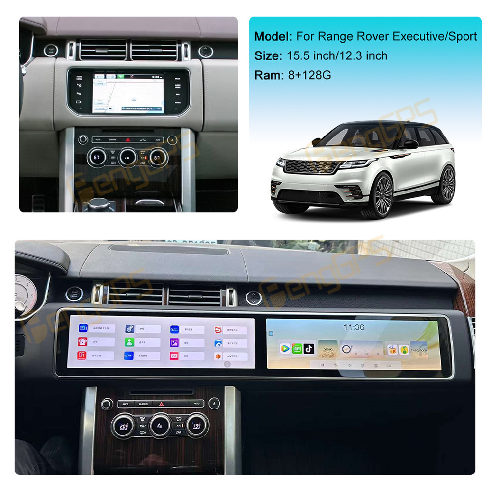 Android Head Unit 7862 Octa Core - 15.5 inci Untuk Land Rover Range