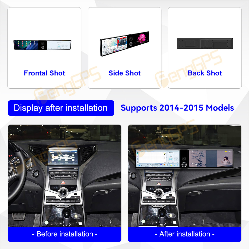 Radio Mobil Layar 24.6 Inci Un - Android Auto Head Unit 12.3 Inch ulasan dan harga