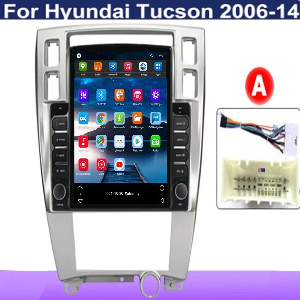 Radio Mobil Android 13 Gaya Te - Tesla Style Screen Car Radio ulasan dan harga