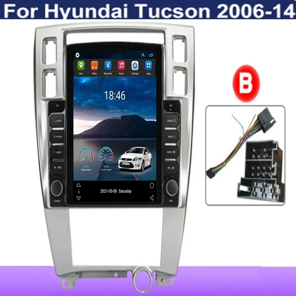 Radio Mobil Android 13 Gaya Te - Tesla Style Screen Car Radio ulasan dan harga