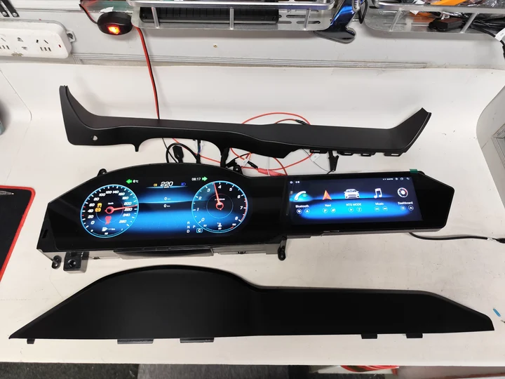 12.3 Instrumen + 8.8 Android 1 - Android Auto Head Unit 12.3 Inch ulasan dan harga