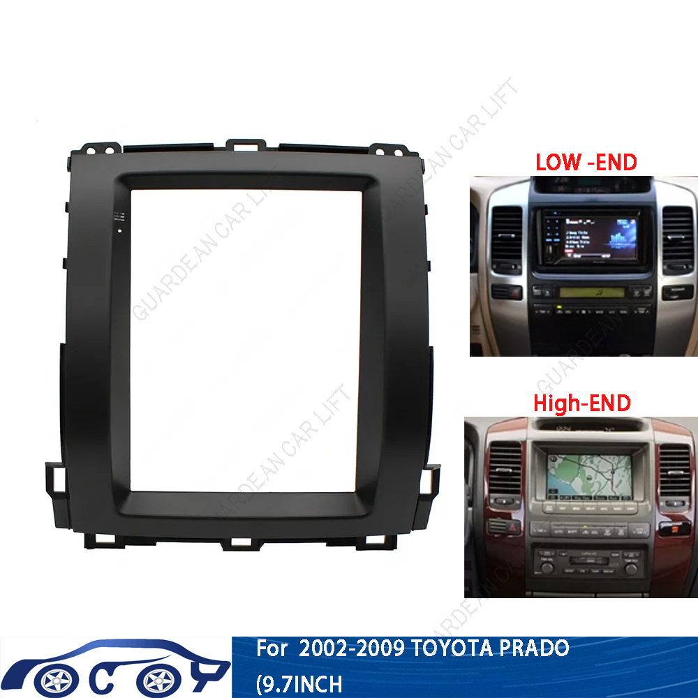 Untuk TOYOTA LAND CRUISER 2002 - Tesla Style Screen Car Radio ulasan dan harga