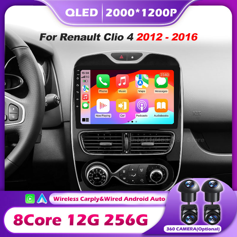 Untuk Renault Clio 4 2012-2016 - Car Radio Gps Navigation 10 Inch ulasan dan harga