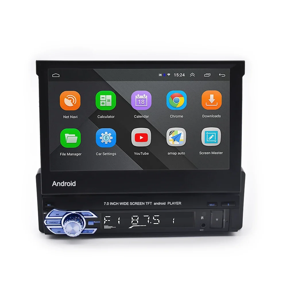 1 Pemutar DVD Mobil dengan Lay - Car Radio 1 Din Flip Out Screen ulasan dan harga