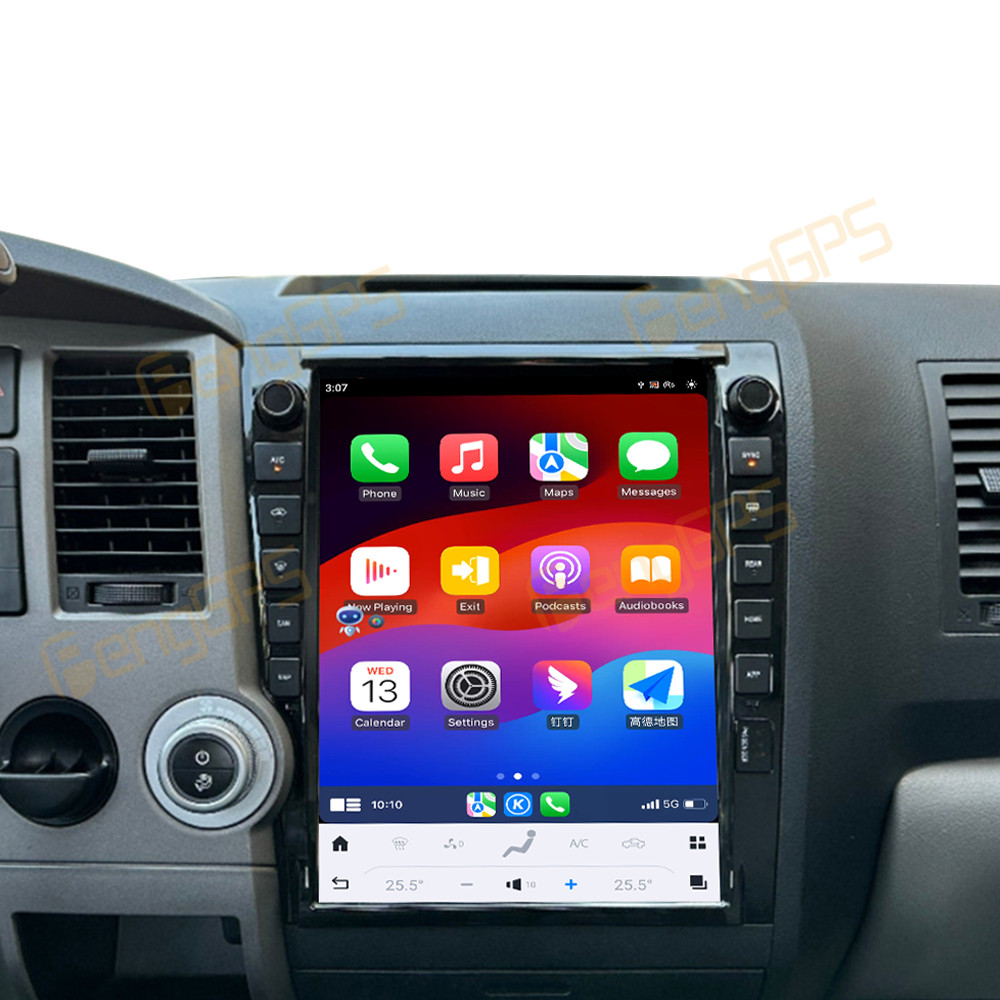 Untuk Toyota Tundra Sequoia 20 - Android Auto Head Unit 12.3 Inch ulasan dan harga