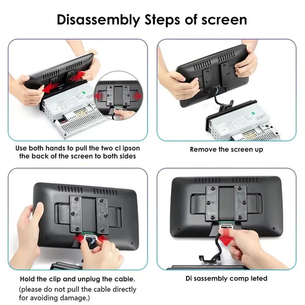 Radio Mobil Universal Android  - Car Dvd Player Bluetooth Steering Wheel ulasan dan harga