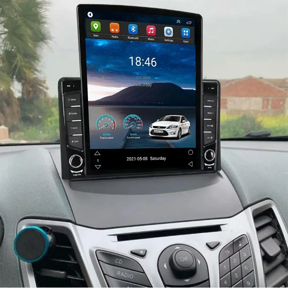 Radio Mobil Android 13 Gaya Te - Tesla Style Screen Car Radio ulasan dan harga