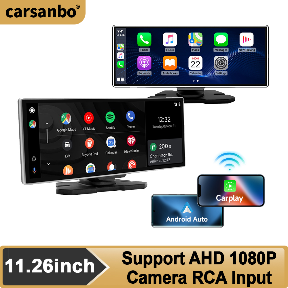 Carsanbo Layar Sentuh Mobil 11 - Car Multimedia Player Carplay Android Auto ulasan dan harga