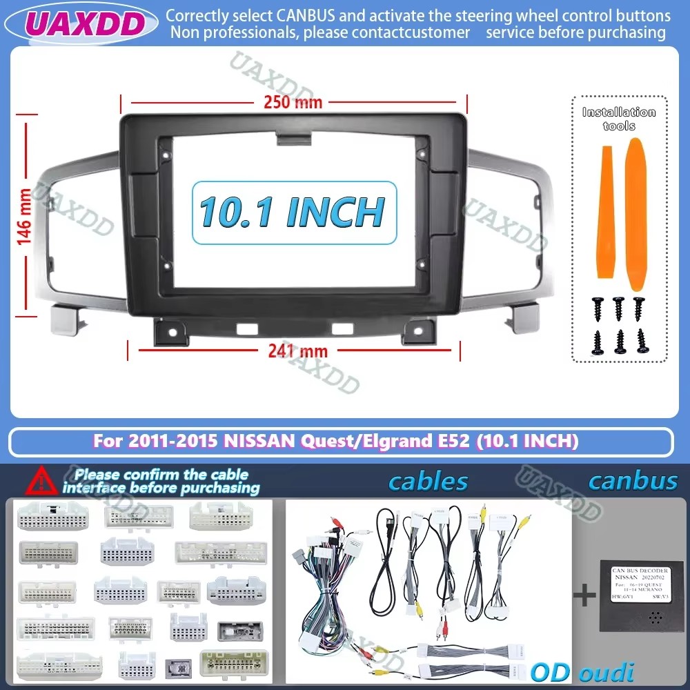 Radio mobil Fascias bingkai un - Car Stereo Canbus Decoder ulasan dan harga