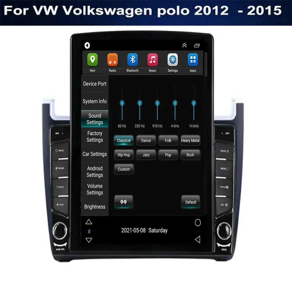 Sistem multimedia mobil 2 din, - Tesla Style Screen Car Radio ulasan dan harga