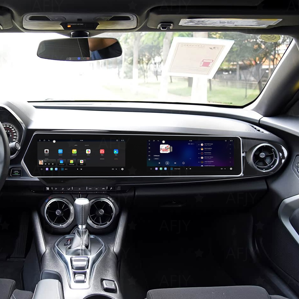 Unit Head GPS Mobil Layar Gand - Android Auto Head Unit 12.3 Inch ulasan dan harga