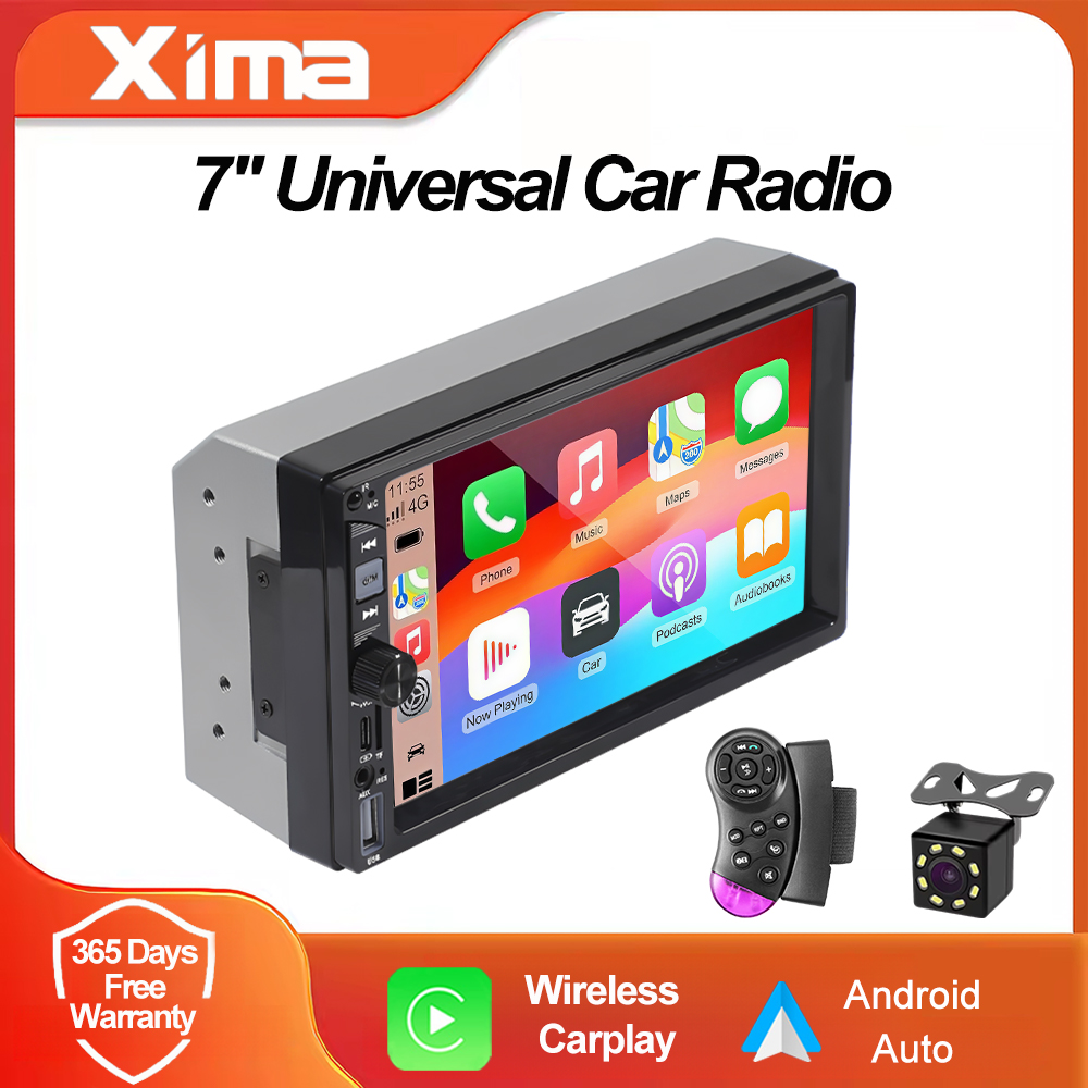 Radio Mobil 7 Inci 2 Din Carpl - Car Dvd Player Bluetooth Steering Wheel ulasan dan harga