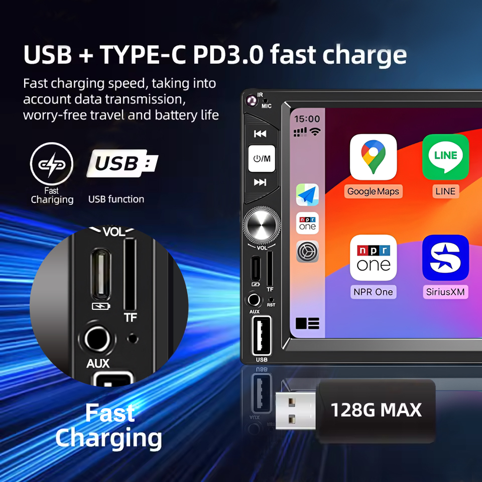 Radio Mobil 7 Inci 2 Din Carpl - Car Dvd Player Bluetooth Steering Wheel ulasan dan harga