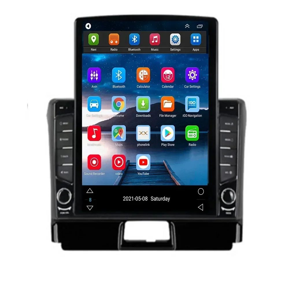 Radio Mobil Android 13 2Din Ga - Tesla Style Screen Car Radio ulasan dan harga