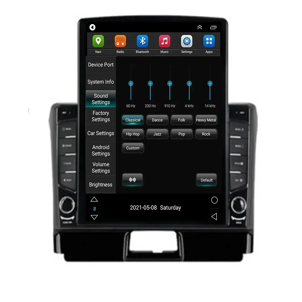 Radio Mobil Android 13 2Din Ga - Tesla Style Screen Car Radio ulasan dan harga