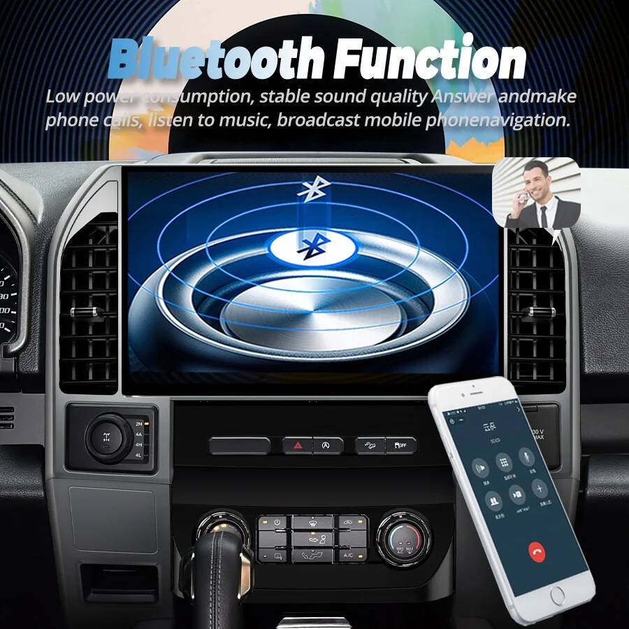 Untuk Ford Raptor F150 2015-20 - Car Multimedia Player Carplay Android Auto ulasan dan harga