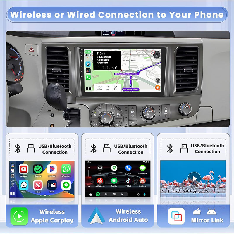 Radio Mobil Android 16 dengan  - Android Car Stereo 2 Din 8 Core ulasan dan harga