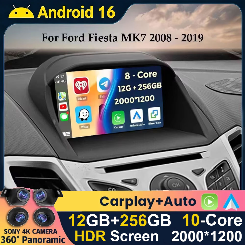 Android 16 Carplay Auto Untuk  - Android Car Stereo 2 Din 8 Core ulasan dan harga