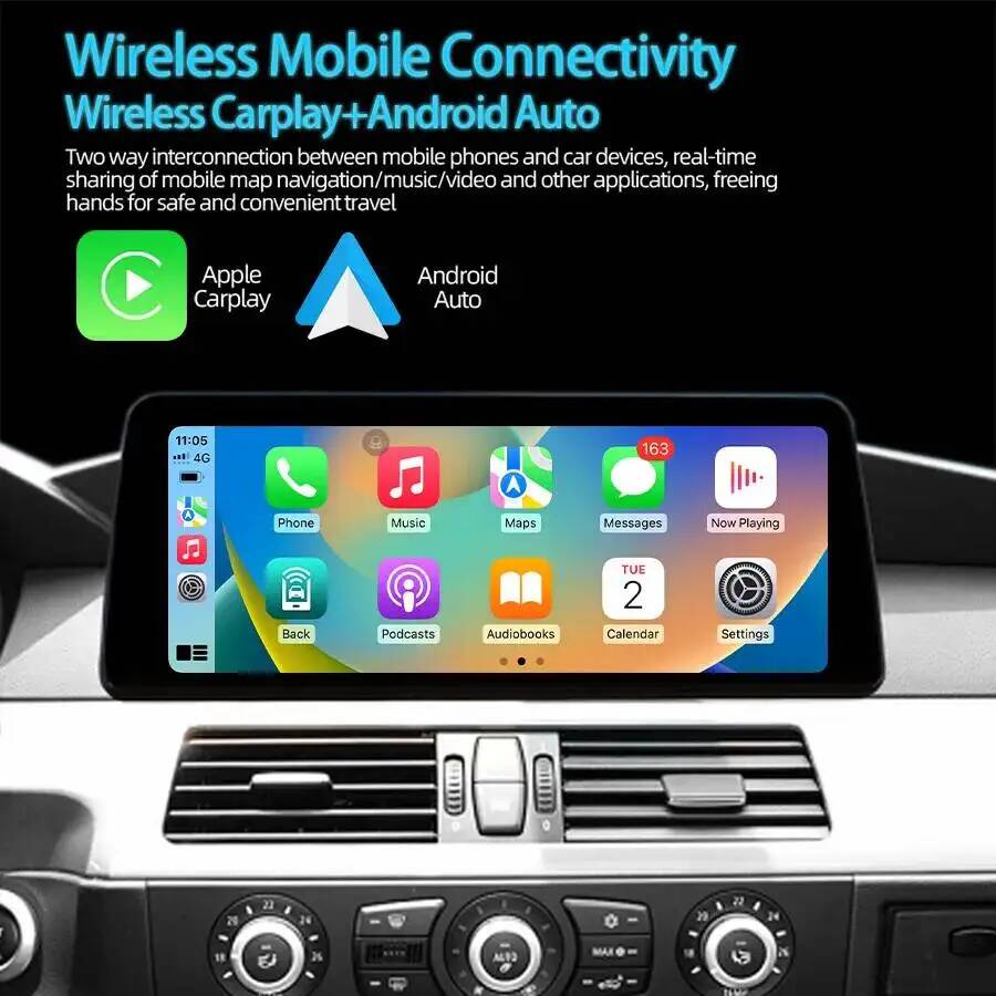 10.25'' Untuk BMW Seri 3 E90 E - Car Multimedia Player Carplay Android Auto ulasan dan harga