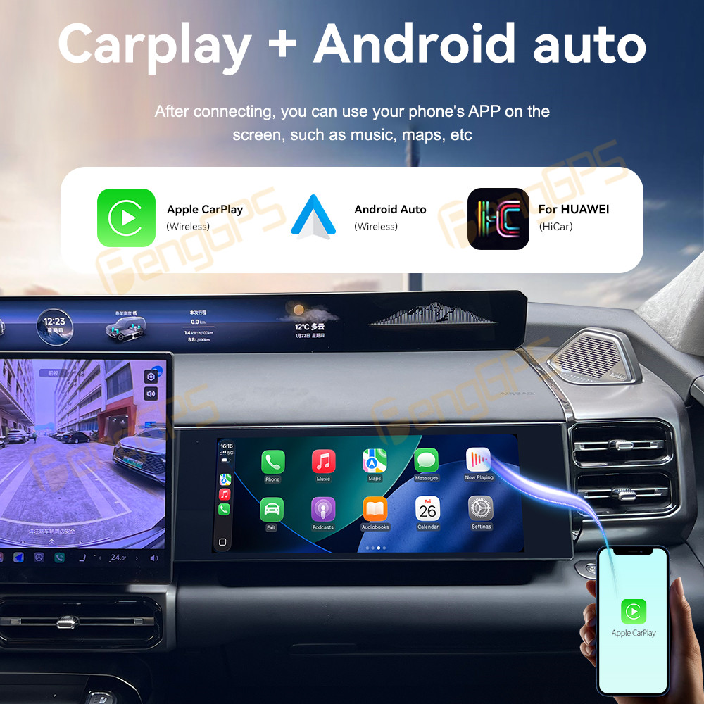 Aksesoris Mobil Radio Untuk Je - Android Auto Head Unit 12.3 Inch ulasan dan harga