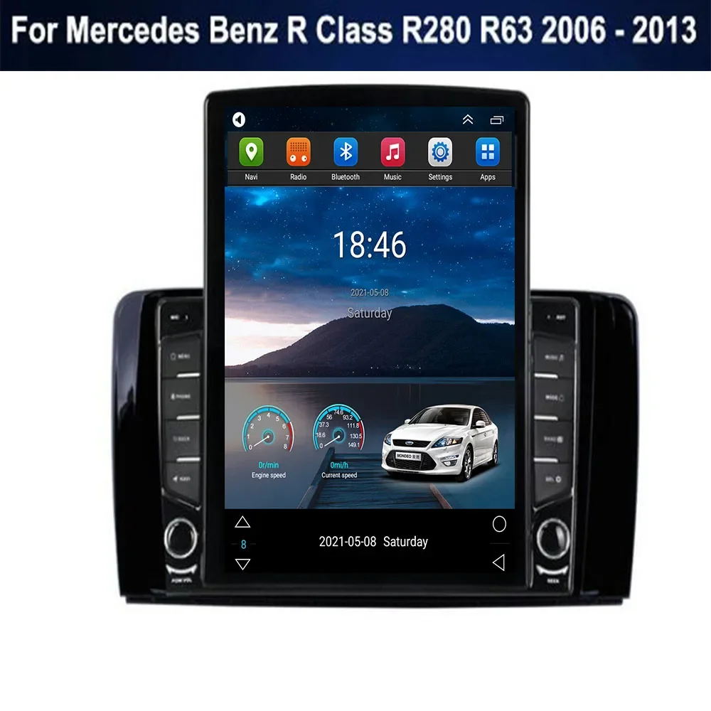 Radio Mobil Tesla Layar Vertik - Tesla Style Screen Car Radio ulasan dan harga